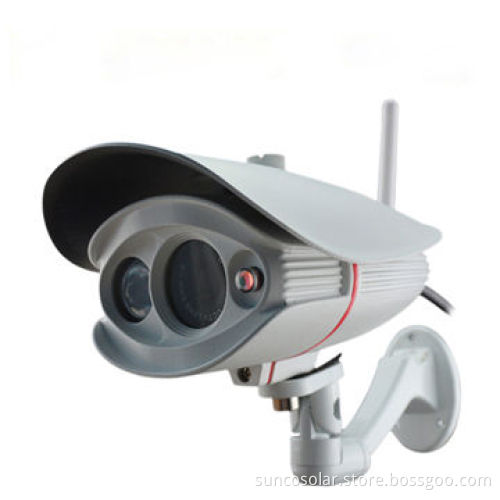 Wireless outdoor IP camera, water-resistant IR, supports motion detection